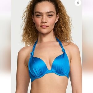 Victoria's Secret Vibrant Blue Bikini Top